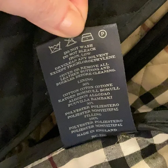 Burberry Constance Quilted Jacket Black Medium Regular Vintage Check - Picture 8 of 15